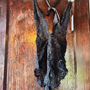 Bluebella Black Lace Bodysuit NWT